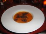 Restaurant Café La Jatte -soupe de potiron aux truffes 