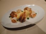 Restaurant le W 75008 Paris -  Les langoustines et risotto