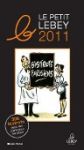 Guide Lebey 2011 des Bistrots de Paris