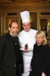 Pâtisserie « griffée » Girbaud au resto du Café de la Paix 