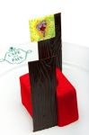 Pâtisserie « griffée » Girbaud au resto du Café de la Paix - des gateaux artistiques 