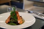 Les Gambas sautées au restaurant du Grand Palais à Paris 8e 