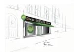 La façade du Bacardi Mojito Lab à Paris