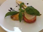 restaurant le Clocher Pereire à Paris 17e - un plat extrait de l'élégant menu-carte