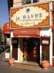 Photo restaurant Paris le Gange - la belle terrasse de ce resto indien face au parc des Buttes chaumont 