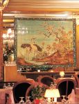 Restaurant Mollard à Paris 8e - Un décor en céramiques colorées 