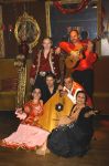 Restaurant russe Nikita à paris 16e - l'équipe de musiciens russes et tziganes 