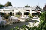 Photo du restaurant le Pavillon des Princes à Paris 16e - la terrasse de ce resto de charme du bois de Boulogne 