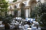 Restaurant Raplh à Paris 6e - la terrasse dans le patio 