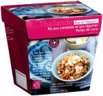 Picard : Lunch box riz aux crevettes-légumes et en dessert, perles de coco