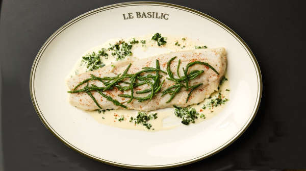 basilic restaurant paris poisson