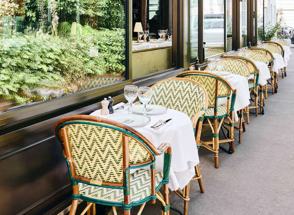 basilic restaurant paris terrasse