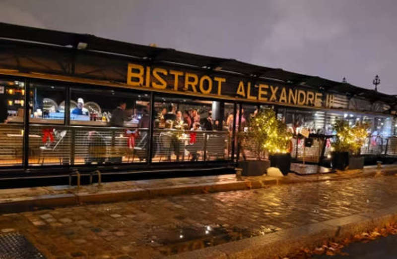Saint Valentin à bord du Bistrot Alexandre III