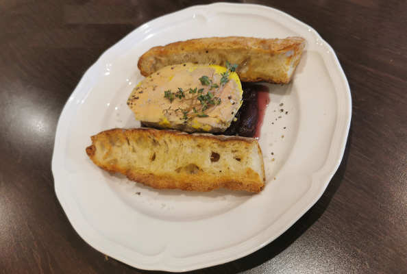 cafe bc restaurant vincennes foie gras