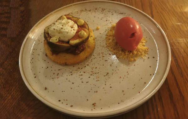 cagnard restaurant paris tarte