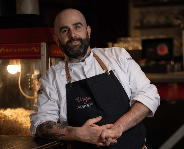 cirque restaurant paris julien serri