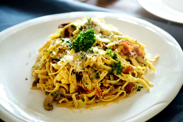 Homemade food in a party