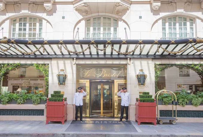 Restaurant Le Bristol à Paris 8