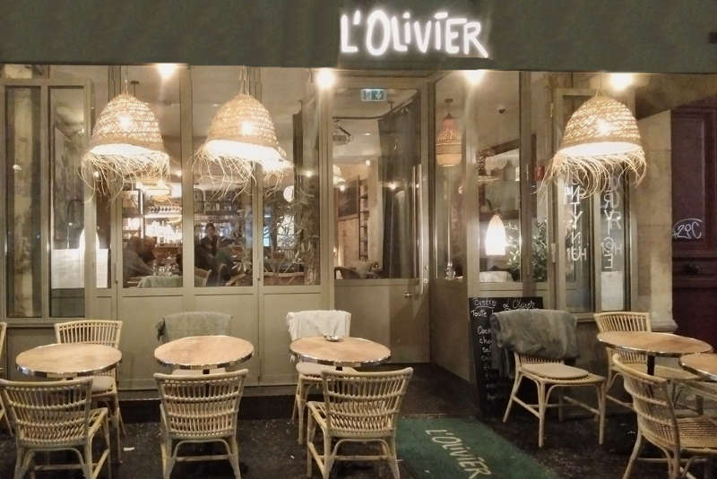 Restaurant L'Olivier à Paris