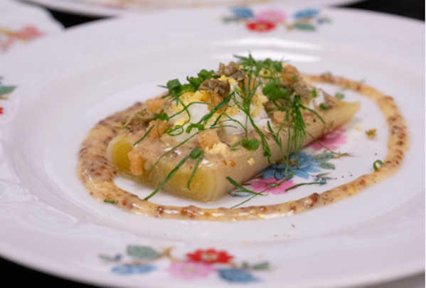 podium restaurant 75015 paris poireaux