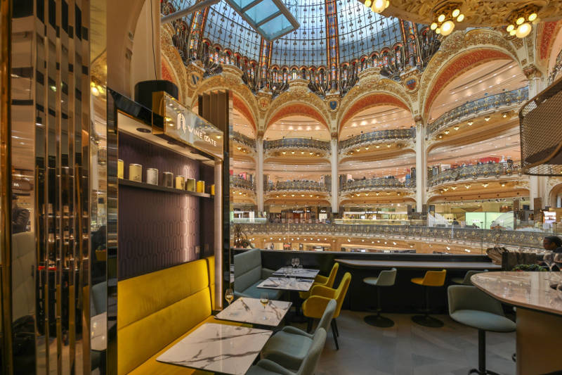 Restaurant The Wine Gate aux Galeries Lafayette