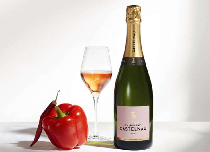 Champagne Castelnau rosé  Saint Valentin