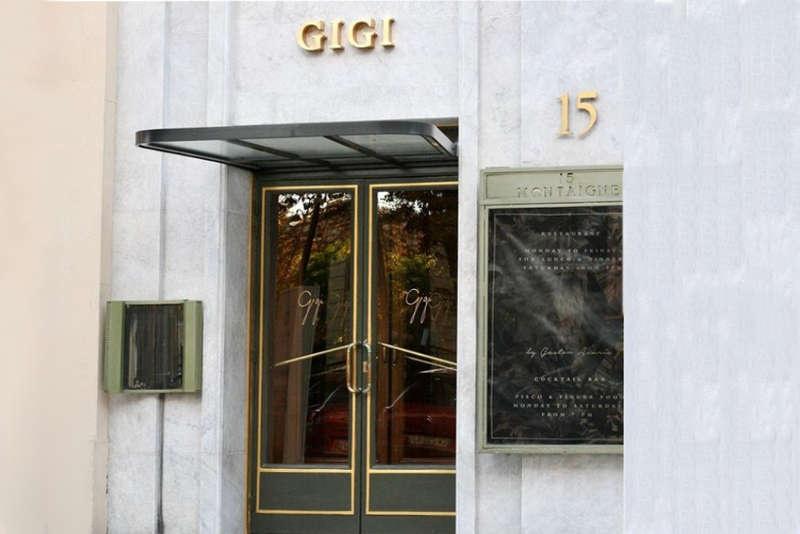 Gigi Rigolatto à Paris, chic restaurant italien aux Champs Elysées
