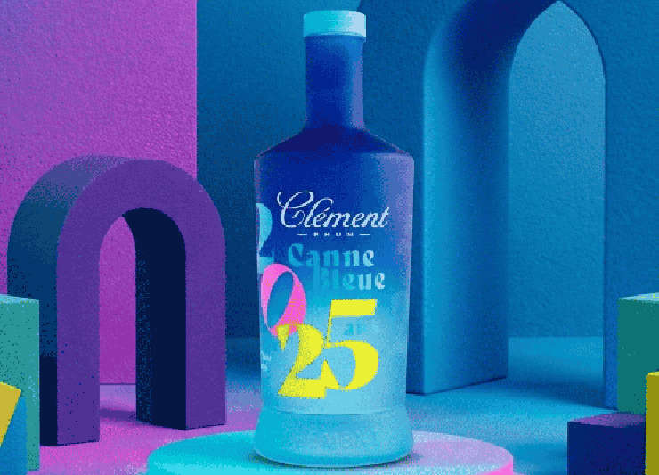 Rhum Clément — Canne Bleue 25 ans