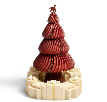 cheval blanc noel 2025 buche 1