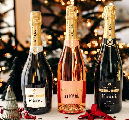 eiffel champagne c