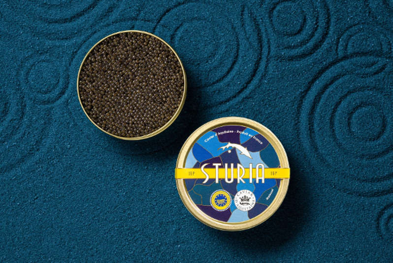 Caviar Sturia, IGP caviar d’Aquitaine