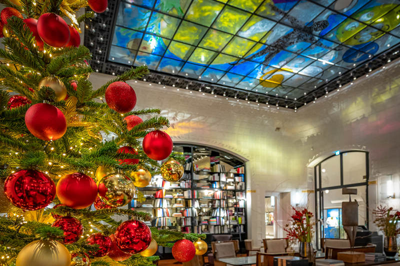 la couronne de Noël 2026 du Lutetia