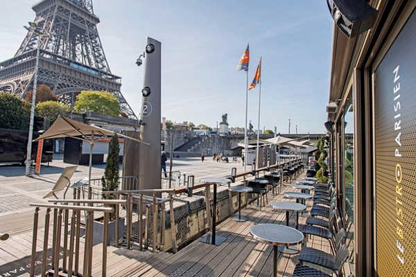 Déjeuner et croisière au bsitrot Parisien