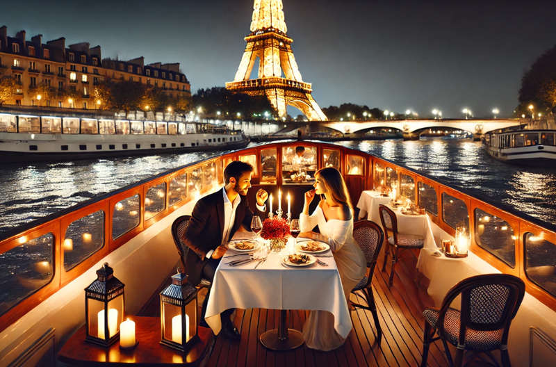 Soirées dîners croisière à Paris