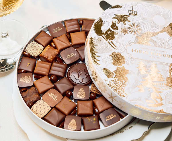 fouquet noel 2025 boite ronde