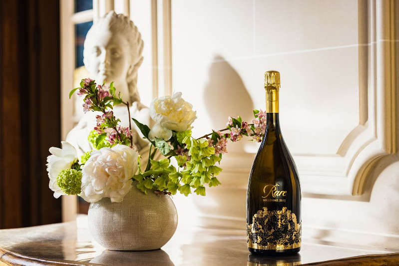 Rare Champagne blanc millésime 2012