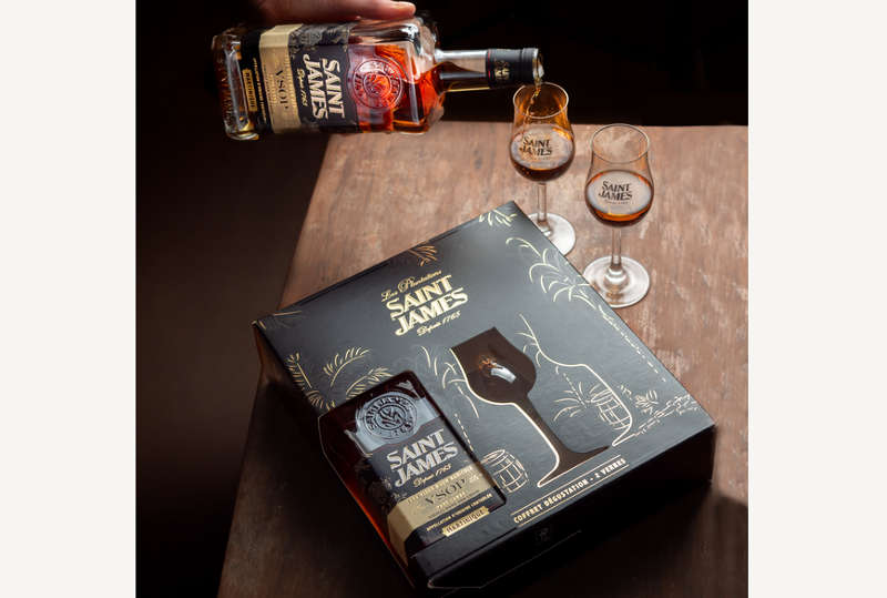 Rhum VSOP Saint James, un joli cadeau de Noël 2024