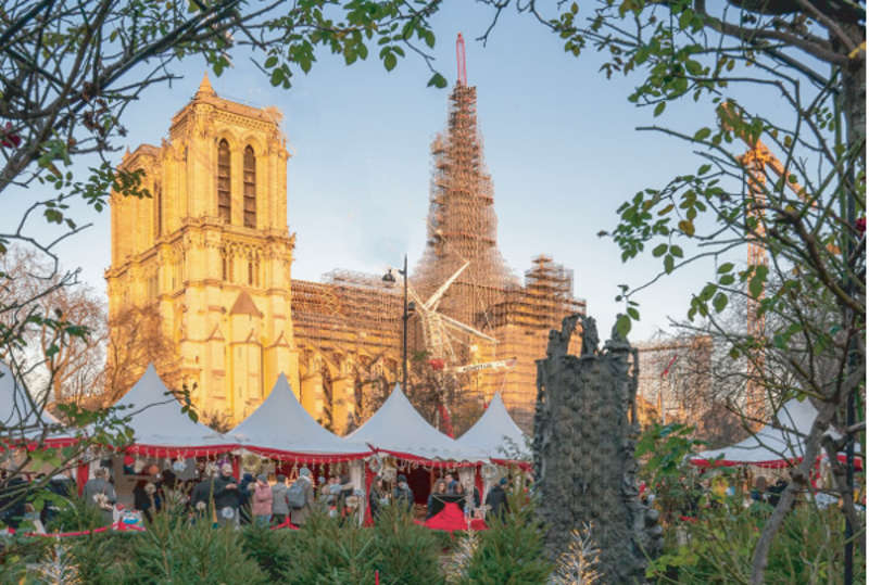 Marché de Noël de Paris Notre Dame 2025