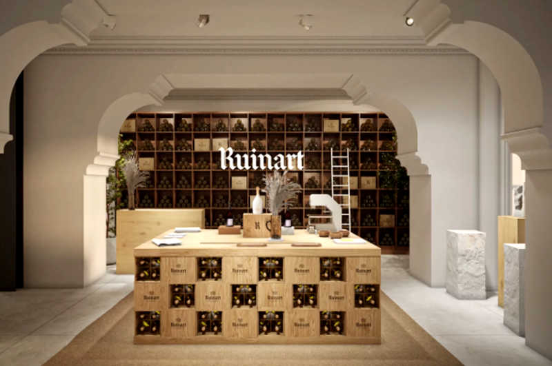 Le champagne Ruinart ouvre le Maison 1729