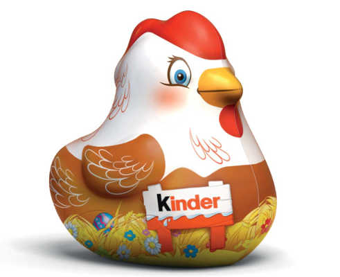 kinder paques 2023 poule