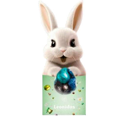 leonidas paques 2026 lapin