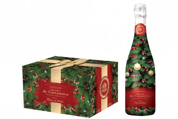 Champagne de Cazanove pour Noël et le Nouvel An 2