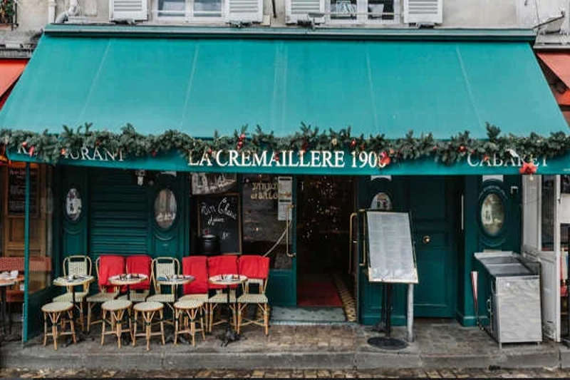 Noel à la crémaillère 1900
