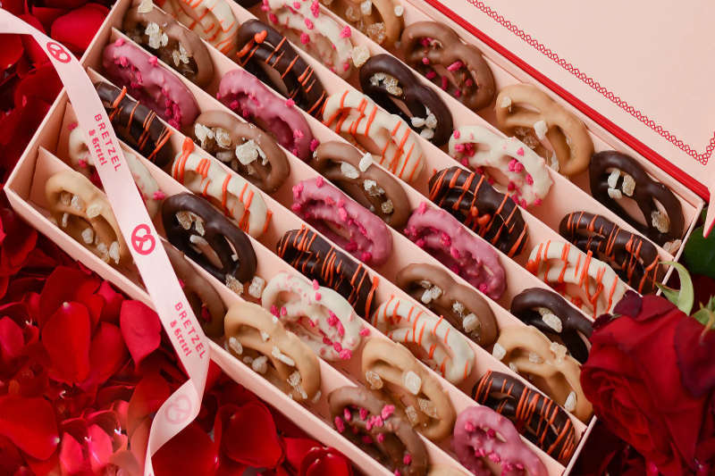 Bretzels saint Valentin
