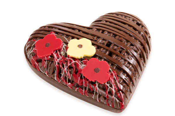 hevin saint valentin 2021 coeur dentelle