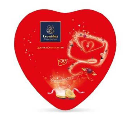 leonidas saint valentin 2022 boite c