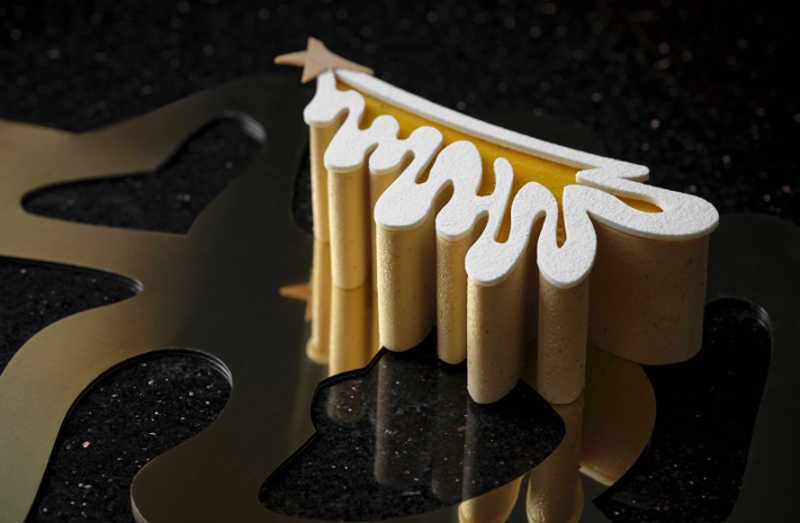 Bûche de Noël 2023 du Burgundy