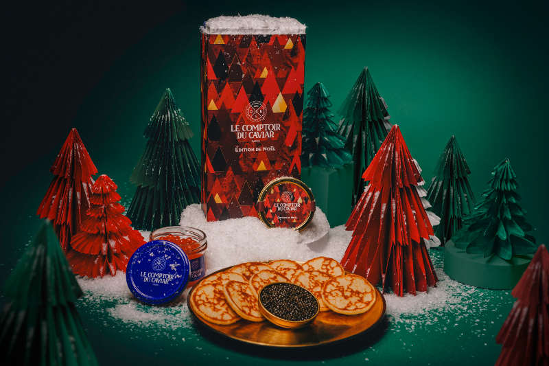Noël et les réveillons au Comptoir du Caviar