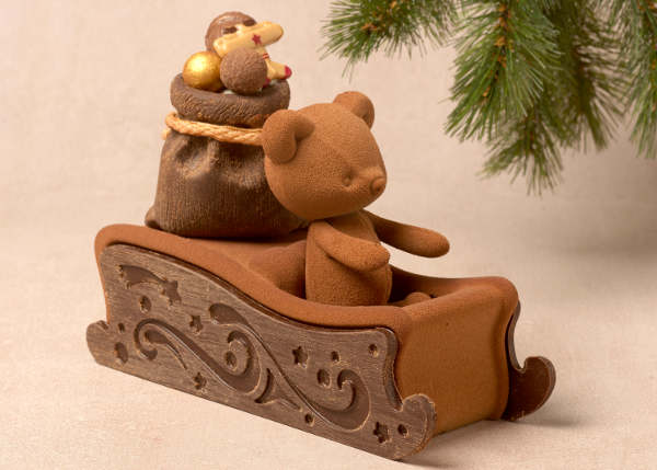 eclair noel 23025 buche choco