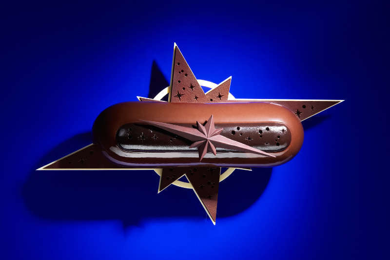 Bûche de Noël 2024 de la Maison du Chocolat